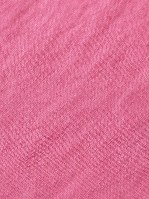 Oversized Linen Shirt Pink Punch - 172771