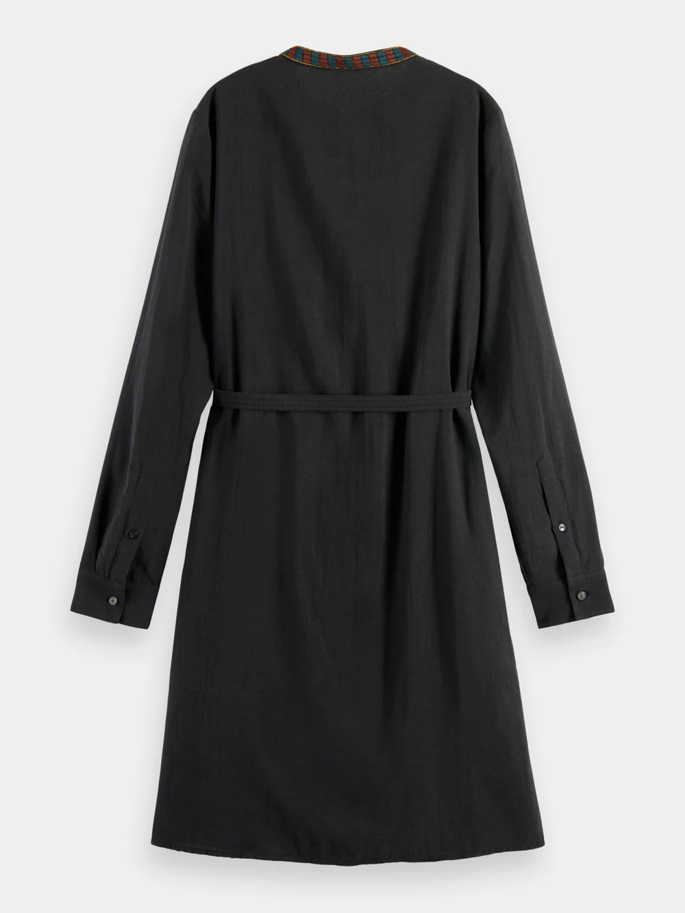 Pop Over Shirt Mini Dress back side