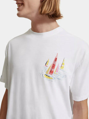 Regular-fit Artwork T-Shirt - White 175572
