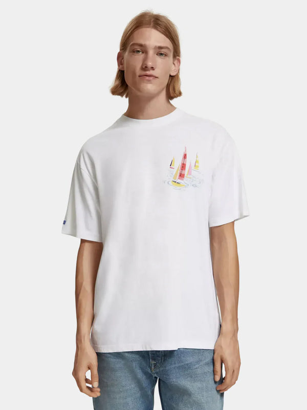 Regular-fit Artwork T-Shirt - White 175572