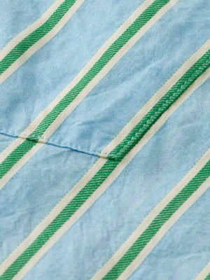 Dobby Striped Button Down Shirt - Blue