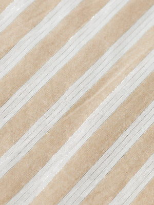 Striped Midi Shirt Dress - Desert Sand U00622T