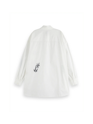 Embroided poplin shirt - B00627T