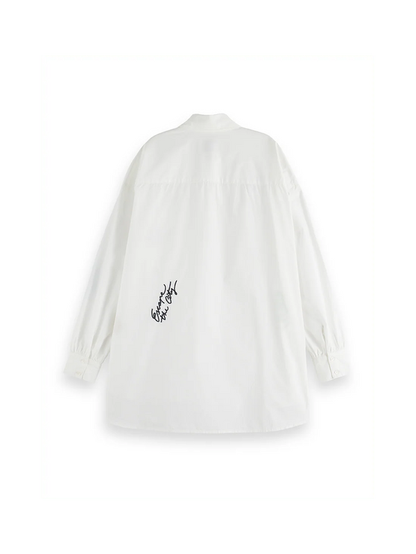 Embroided poplin shirt - B00627T