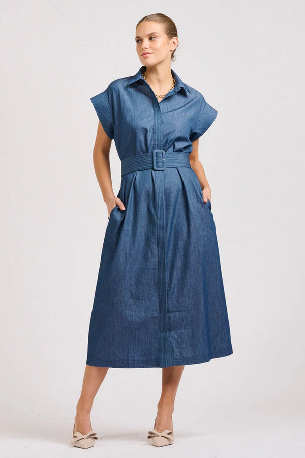 The Fifi Shirtdress - Chambray