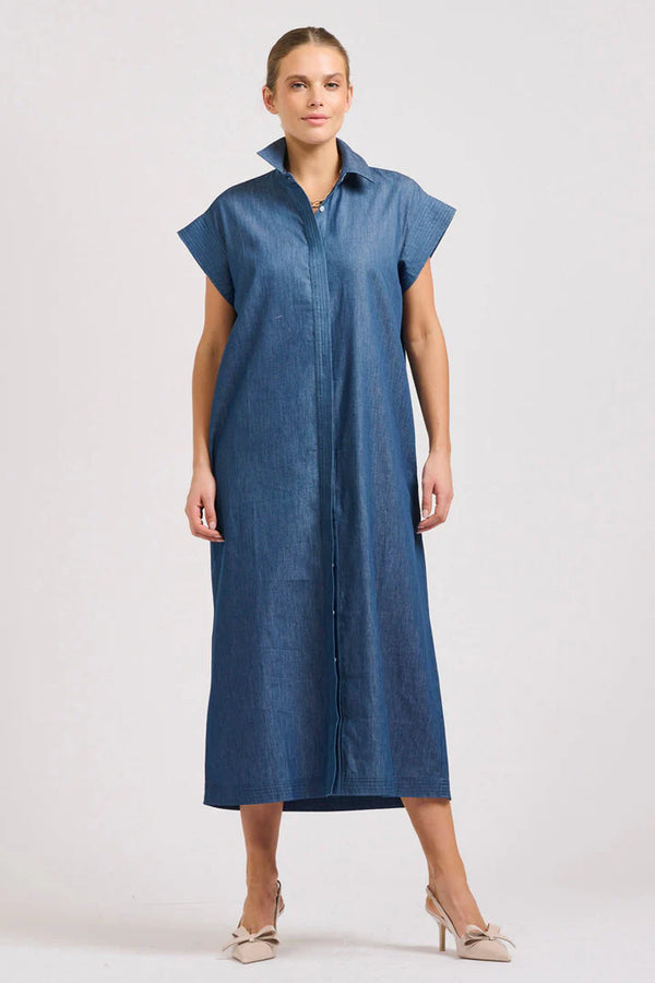 The Fifi Shirtdress - Chambray