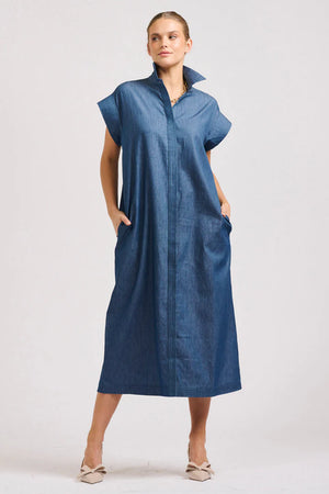 The Fifi Shirtdress - Chambray