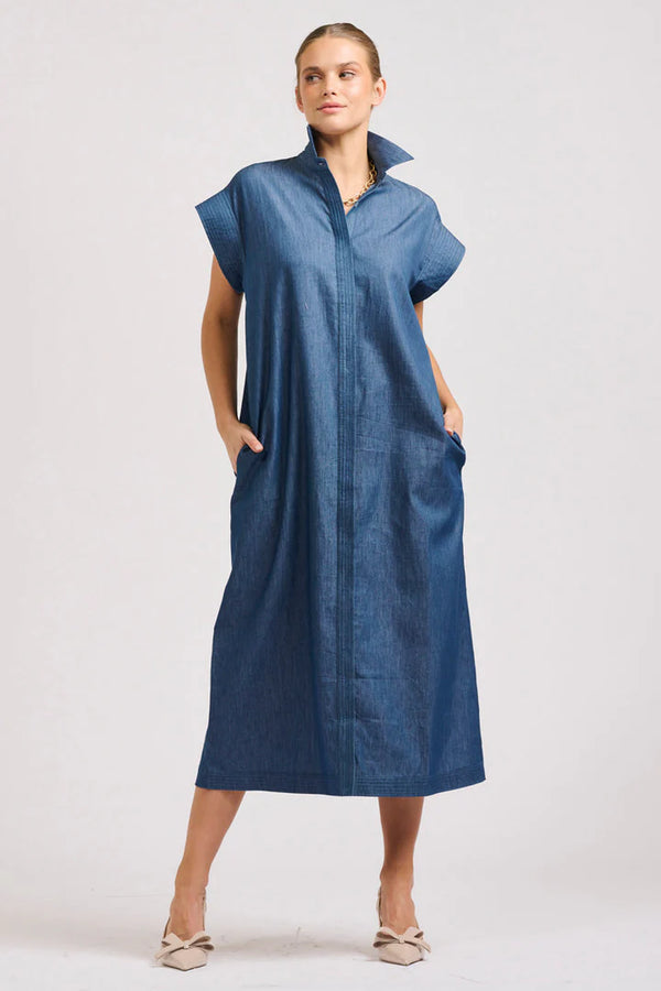 The Fifi Shirtdress - Chambray