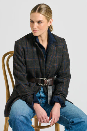 The Iris Blazer - Perfect Plaid