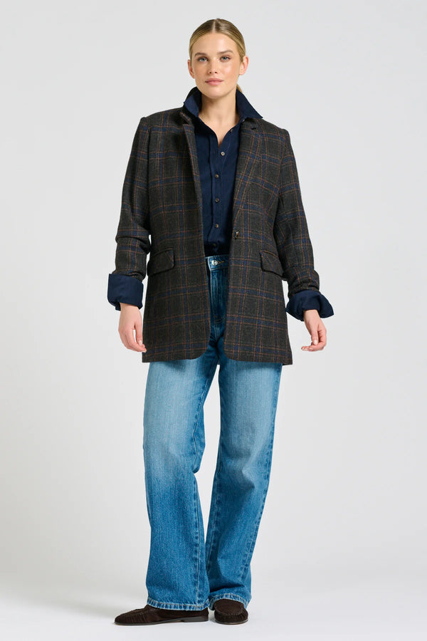 The Iris Blazer - Perfect Plaid
