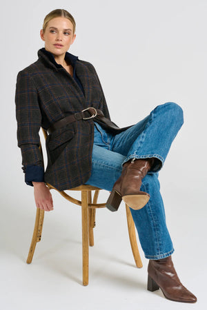 The Iris Blazer - Perfect Plaid