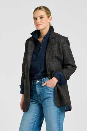The Iris Blazer - Perfect Plaid