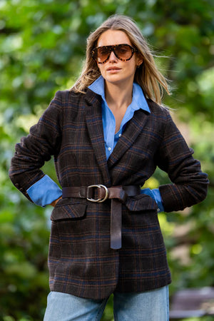 The Iris Blazer - Perfect Plaid