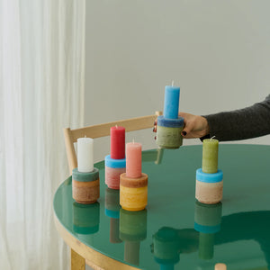 Candle Stack 2 - Beige