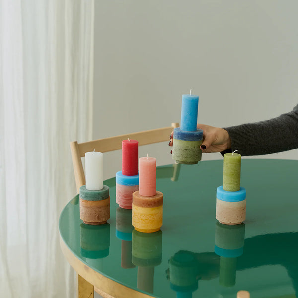 Candle Stack 2 - Beige