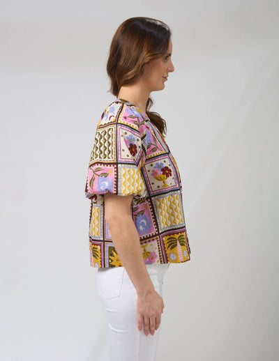 Charlo Blouse - Memories of Morocco