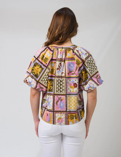 Charlo Blouse - Memories of Morocco