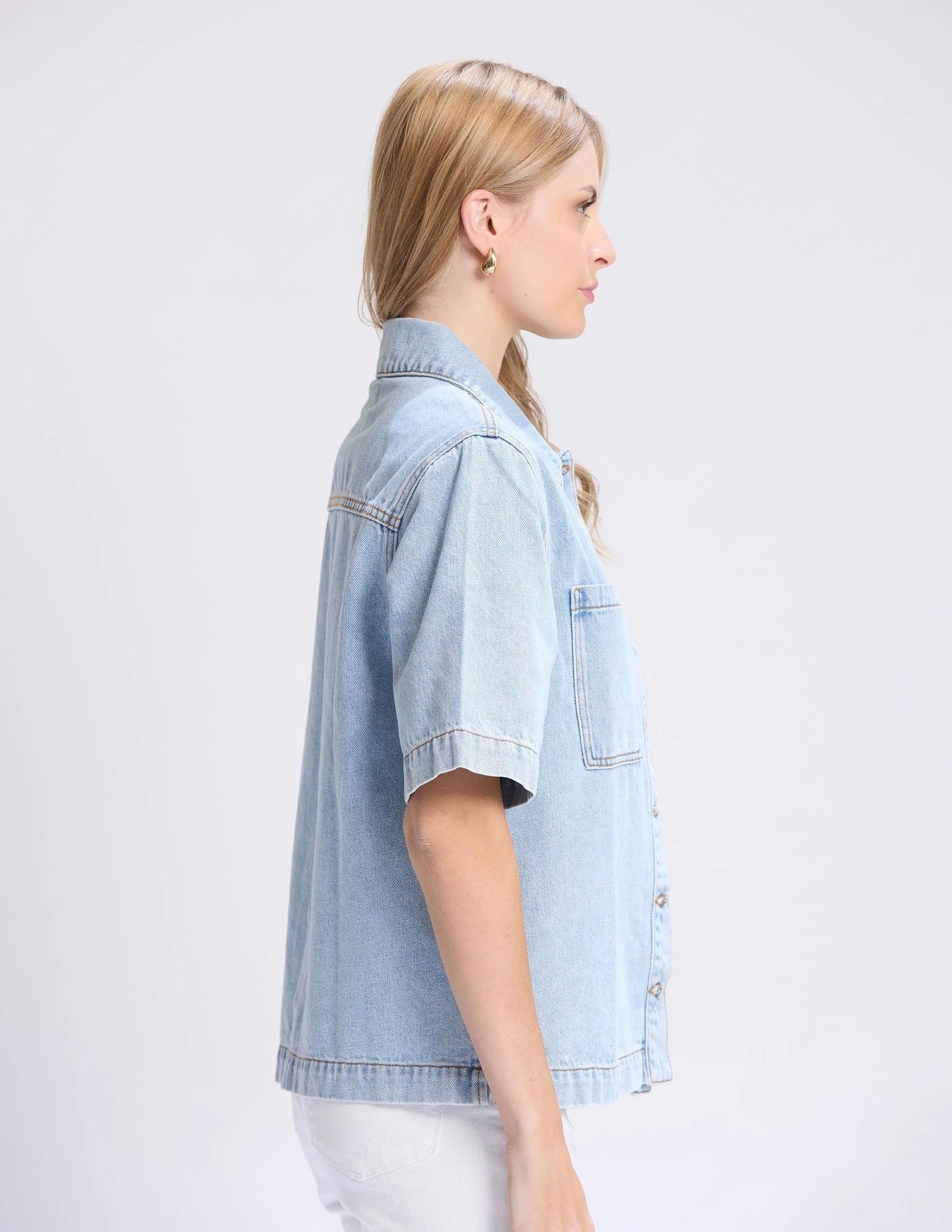 Dillon Shirt - Light Wash