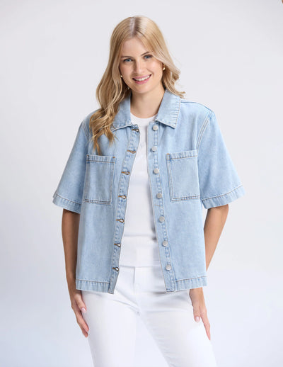 Dillon Shirt - Light Wash