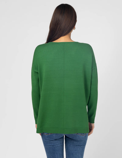 Halle Knit Top - Wheatgrass