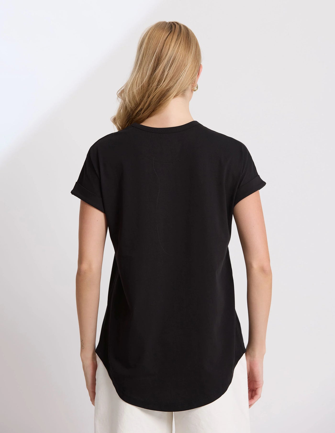 Soho Cuff Crew - Black