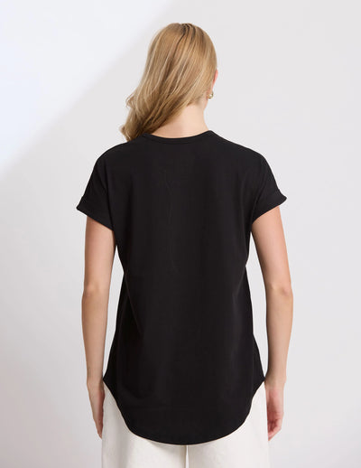 Soho Cuff Crew - Black