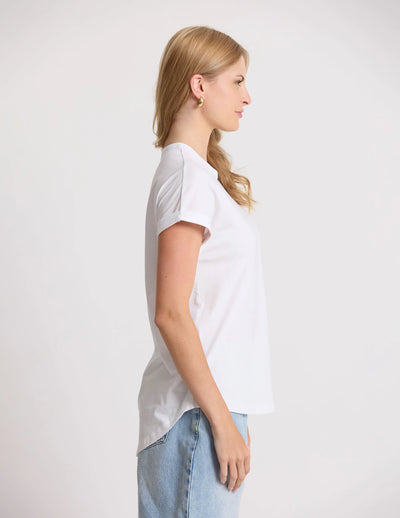 Soho Cuff Crew - White