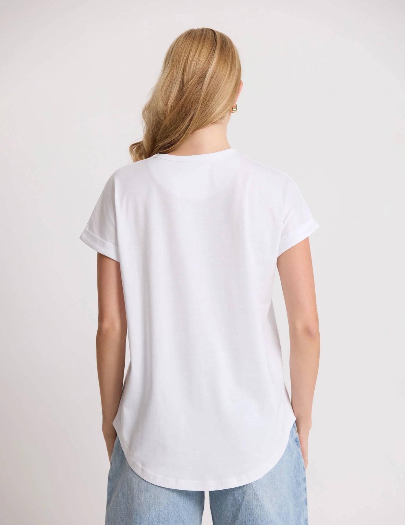 Soho Cuff Crew - White