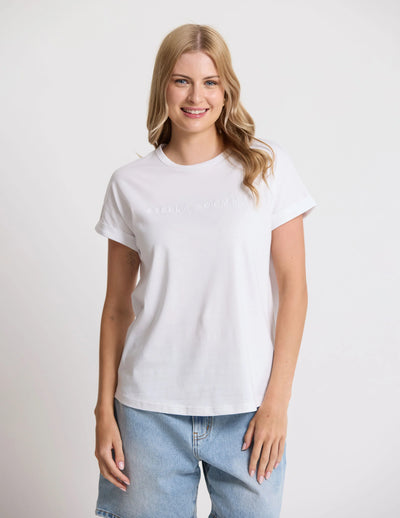 Soho Cuff Crew - White
