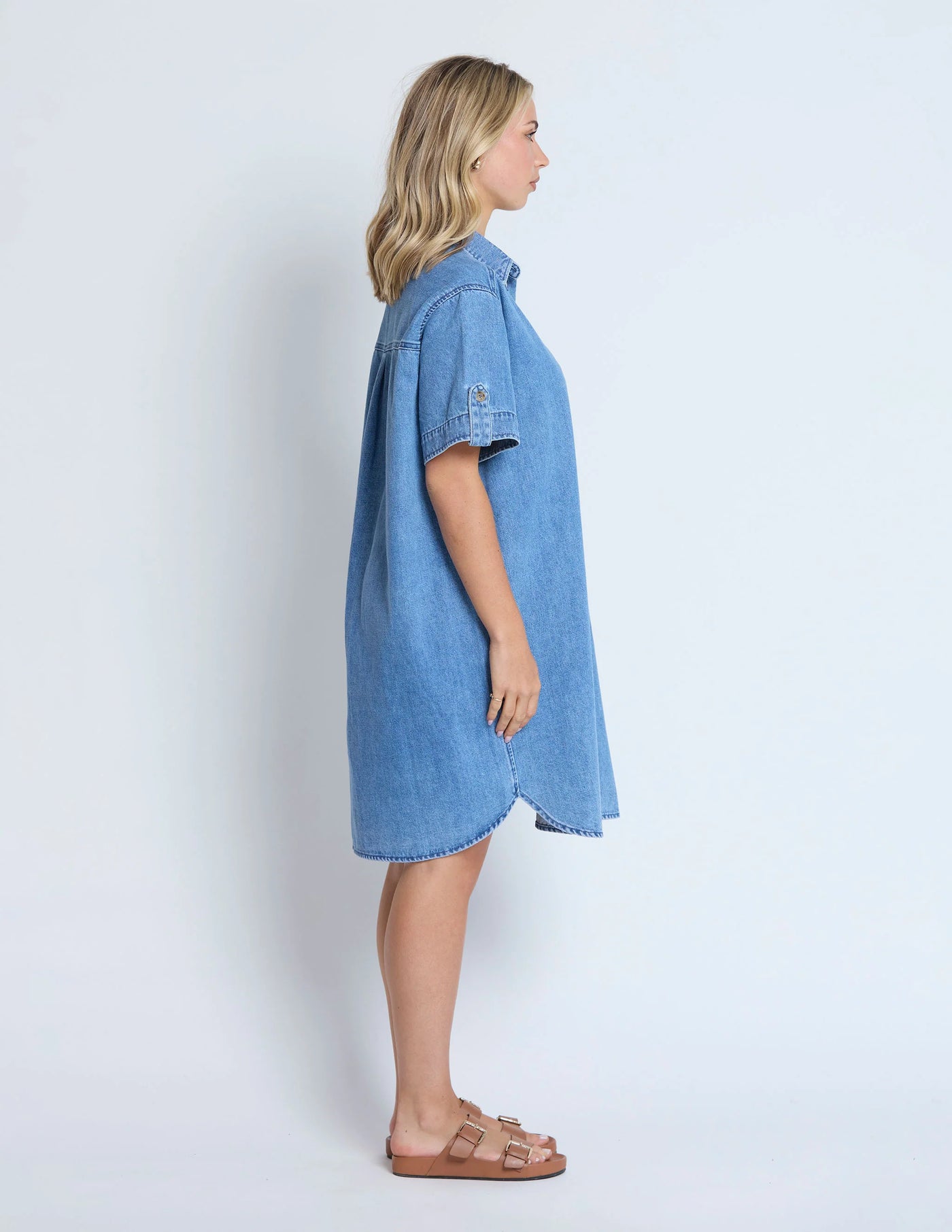 Vinnie Dress - Blue Denim