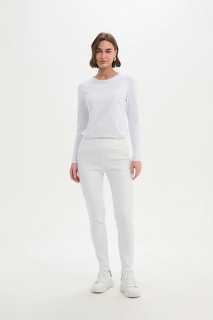 Straight Pant White