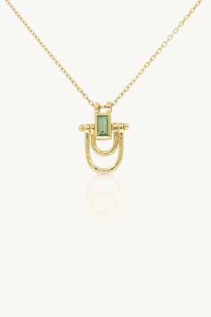 Allegra Apatite Gold Necklace
