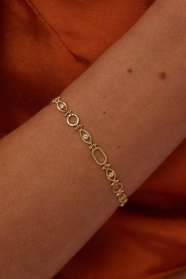 All Seeing Eye Bracelet - Gold