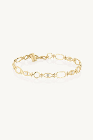 All Seeing Eye Bracelet - Gold