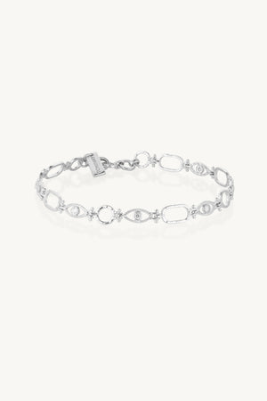 All Seeing Eye Bracelet - Silver