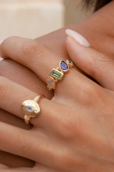 Nova Cluster Ring - Gold