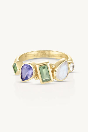 Nova Cluster Ring - Gold
