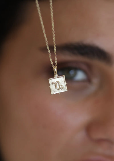 Scorpio Zodiac Necklace - Gold