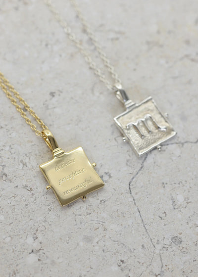 Scorpio Zodiac Necklace - Gold