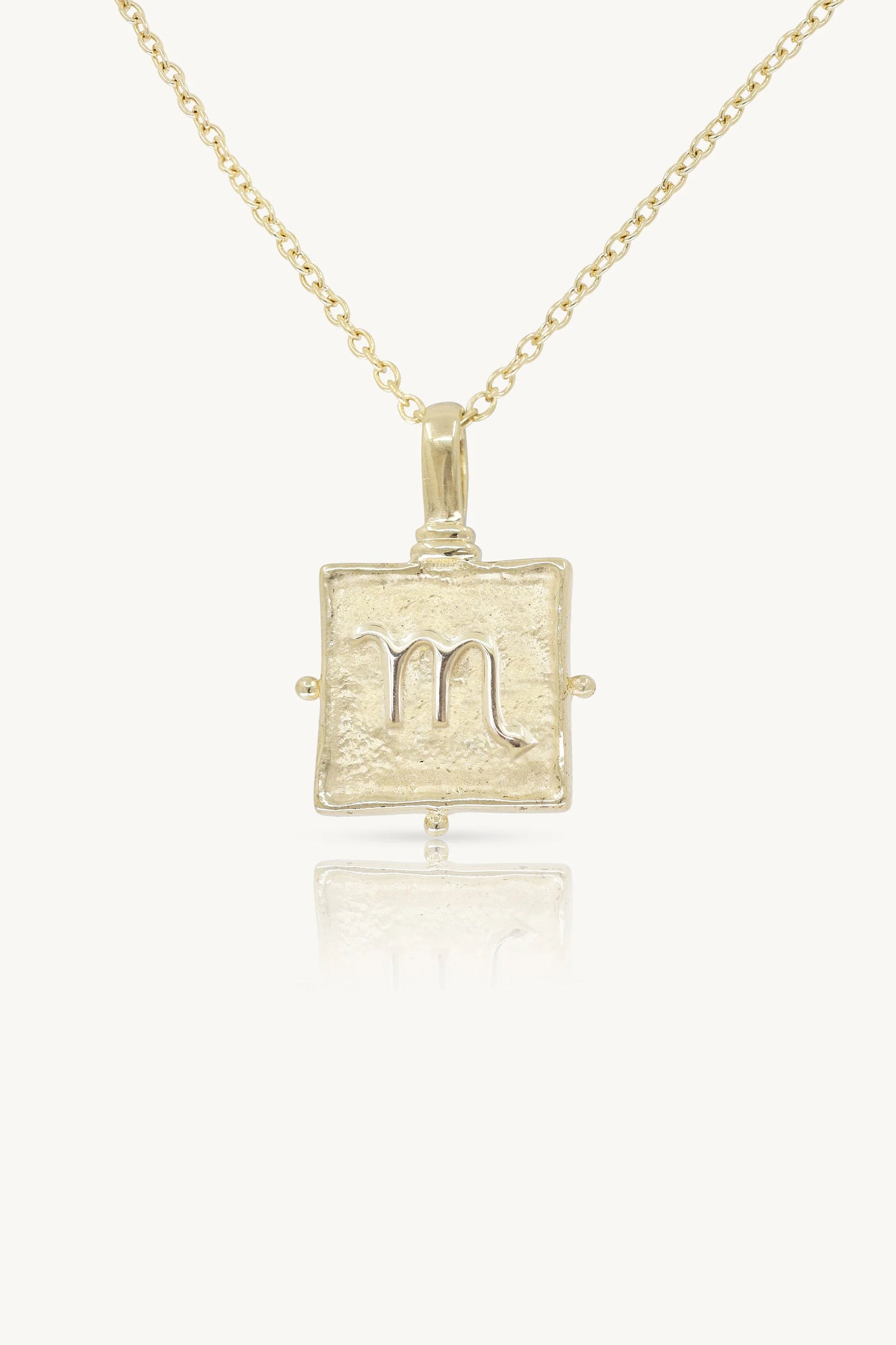 Scorpio Zodiac Necklace - Gold