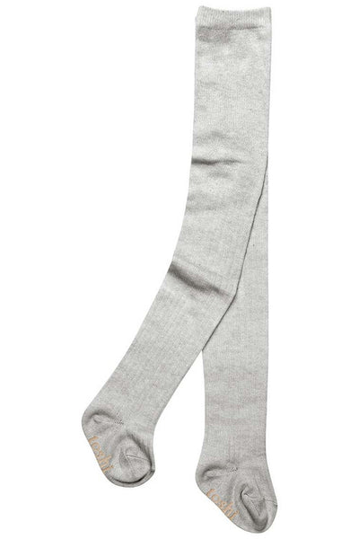 Baby Tights Organic Footed - Ash