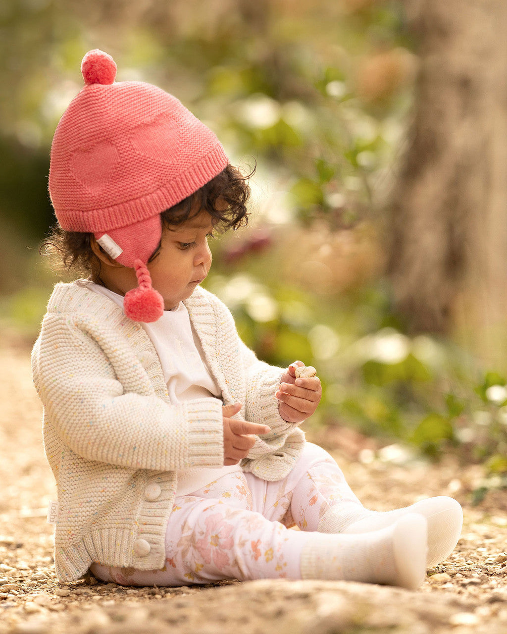 Earmuff Heart - Fuschia