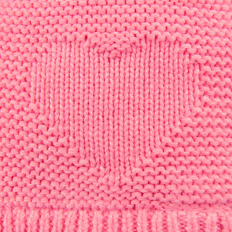 Earmuff Heart - Fuschia