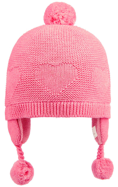 Earmuff Heart - Fuschia