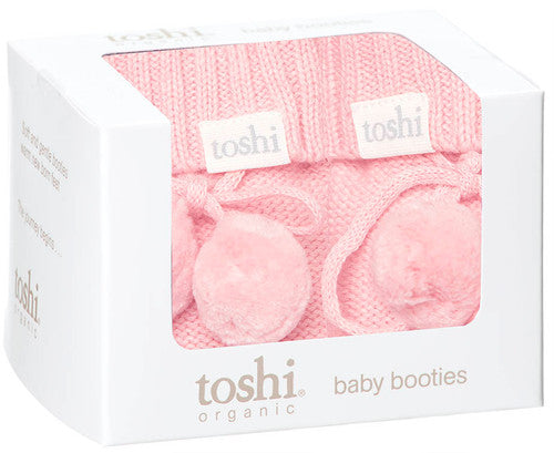 Organic Booties Marley - Pearl