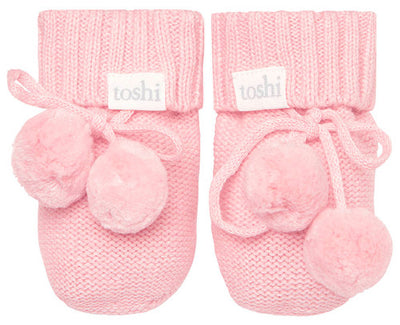 Organic Booties Marley - Pearl