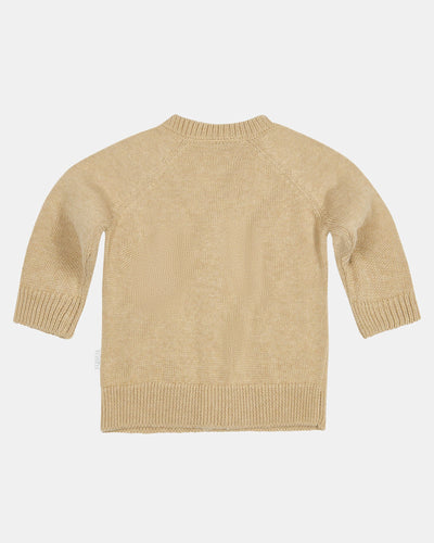 Organic Cardigan Remy - Driftwood