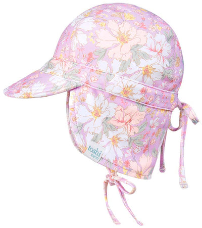 Swim Flap Cap - Dahlia