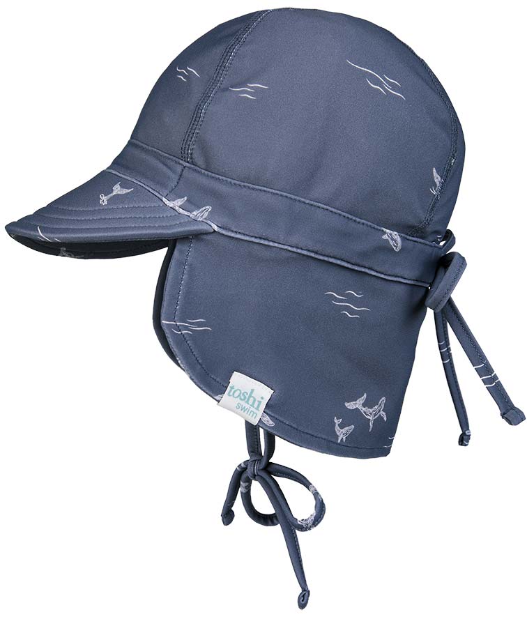 Swim Flap Cap - Whales