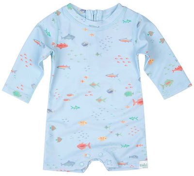 Swim Onesie Long Sleeve - Reef